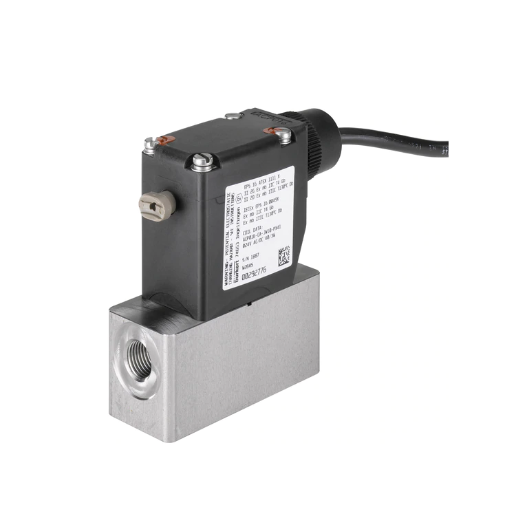 直动式两位两通或两位三通转动衔铁电磁阀