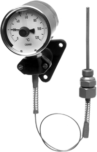 接触度盘式温度计