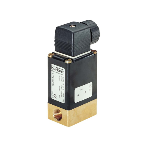  直动式两位两通或两位三通转动衔铁电磁阀