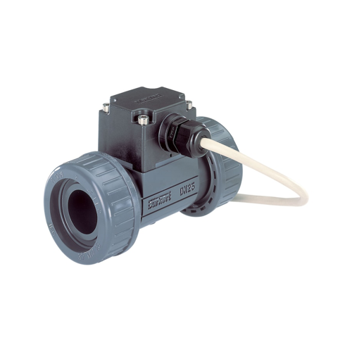  带有叶轮的流量测量设备，用于连续测量